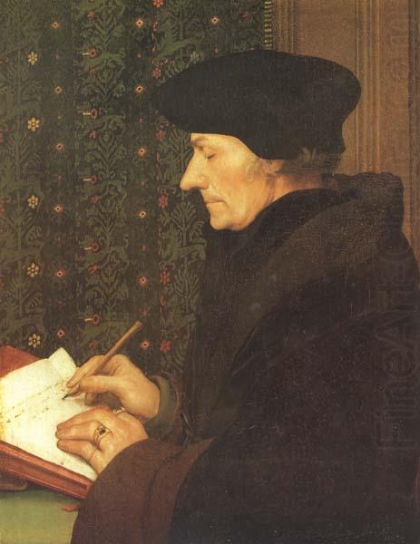 Erasmus of Rotterdam (mk45), Hans holbein the younger